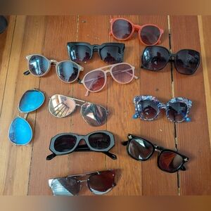 Assorted sunglasses